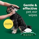 Earth Rated Pet Ear Wipes, Hypoallergenic Ear Wipes for Dogs & Cats to Remove Dirt and Wax Build up, Oatmeal Scent, 60 Count - Image 9