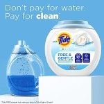 Tide PODS Free and Gentle Laundry Detergent Soap Pacs, HE Compatible and Coldwater Clean, 112 Count - Image 8