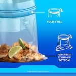 Ziploc Large Food Storage Freezer Bags, Grip 'n Seal Technology for Easier Grip, Open and Close, 60 Count - Image 8