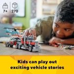 LEGO Creator 3 in 1 Flatbed Truck with Helicopter Toy, Transforms from Flatbed Truck Toy to Propeller Plane to Hot Rod and SUV Car Toys, Gift Idea for Boys and Girls Ages 7 Years Old and Up, 31146 - Image 5