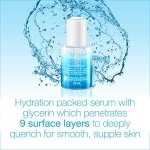 Neutrogena Moisturizer Neutrogena Hydro Boost Hyaluronic Acid Face Serum with Vitamin B5, Glycerin for Moisturized Skin, 29 Milliliters - Image 8