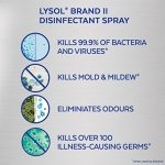 Lysol Disinfectant Spray, All in One, Crisp Linen, Disinfect and Eliminate Odours on Hard Surfaces and Fabrics, Kills 99.99% of Viruses & Bacteria, 539g - Image 3
