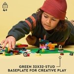 LEGO Classic Green Baseplate, Square 32x32 Stud Foundation to Build, Play, and Display Brick Creations, Great for Grassy Nature Landscapes, 11023 - Image 6