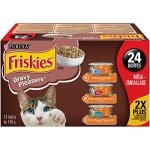 Friskies Gravy Pleasers Wet Cat Food, Chicken Variety Pack 3 Flavours - 156 g Can (24 Pack) - Image 6