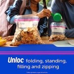 Ziploc Large Food Storage Bags, Grip 'n Seal Technology for Easier Grip, Open and Close, 38 Count - Image 6