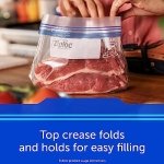Ziploc Large Food Storage Freezer Bags, Grip 'n Seal Technology for Easier Grip, Open and Close, 60 Count - Image 9