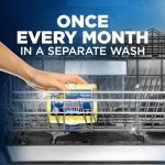 Finish Dishwasher Cleaner, Deep Cleans and Fights Odours, Hygienically deep cleans hidden Grease & Limescales, Pack of 2, 500ml (2 x 250 ml) - Image 5