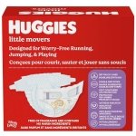 Diapers Size 4 - Huggies Little Movers Disposable Baby Diapers, 140ct, One Month Supply - Image 2