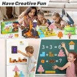 Magnetic Blocks - Build Mine Magnet World Magic Portal Set, Magnetic Tiles Building Blocks Toddler Toys STEM Sensory Outdoor Toys for 3+ Year Old Boys & Girls, Creative Kids Games Kids Toys - Image 8