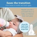 Dr. Brown’s Natural Flow® Anti-Colic Options+™ Narrow Glass Baby Bottles, 2-Pack, 8 oz/250 mL ( Packaging May Vary ) - Image 10