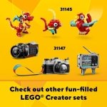 LEGO Creator 3 in 1 Flatbed Truck with Helicopter Toy, Transforms from Flatbed Truck Toy to Propeller Plane to Hot Rod and SUV Car Toys, Gift Idea for Boys and Girls Ages 7 Years Old and Up, 31146 - Image 2
