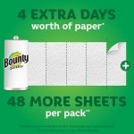Bounty Quick-Size Paper Towels, 12 Family Rolls, White - Image 6