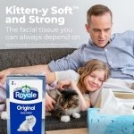 Royale Original 2 Ply Facial Tissue, Soft & Strong, 6 Tissue Boxes, 126 Tissues Per Box - Image 8