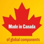Glad White Garbage Bags - Tall 45 Litres - Unscented, 60 Trash Bags, Made in Canada of Global Components - Image 2