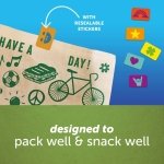 Ziploc Paper Sandwich & Snack Bags, Recyclable & Sealable with Fun Designs, 50 Count - Image 5