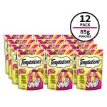 TEMPTATIONS Mix-Ups Cat Treats, Chicken & Beef & Turkey, 85g Pouch (12 Pack) - Image 7