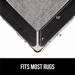 Gorilla Grip Rug Gripper, 8 Pack, Carpet Sticky Pads for Curling Corners and Sides, Keeps Area Rugs in Place, Reusable Dual-Sided Pad Grips Floor Under Area Rugs, Holds Carpets Down on Hardwood Floors - Image 3