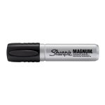 SHARPIE Magnum Permanent Markers, Chisel Tip, Black, Pack of 12 - Image 4