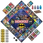 Monopoly Batman Edition Board Game | Monopoly Game for Batman Fans | Ages 8 and Up | 2 to 4 Players | Family Games | Strategy Games for Kids and Adults (English) - Image 6