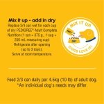 PEDIGREE High Protein Adult Wet Dog Food - Beef & Lamb Flavour in Gravy, 375g, 12 cans - Image 4