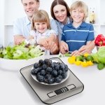 CROWNFUL Food Scale, 11lb Digital Kitchen Scales Weight Ounces and Grams for Cooking and Baking, 6 Units with Tare Function (Battery Included) - Image 3