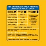 PEDIGREE VITALITY+ Adult Dry Dog Food, Hearty Beef and Vegetable, 8kg Bag - Image 4