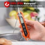 ThermoPro Waterproof Digital Instant Read Meat Thermometer Kitchen Cooking Food Thermometer with Backlight Steak Oil Fry Candy Thermometer - Image 6