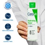 CeraVe Hydrating Toner for Face with Hyaluronic Acid, Niacinamide, and Ceramides for Sensitive Dry Skin | Alcohol-Free, Fragrance-Free, Non Comedogenic | Full Size, 200 mL - Image 4
