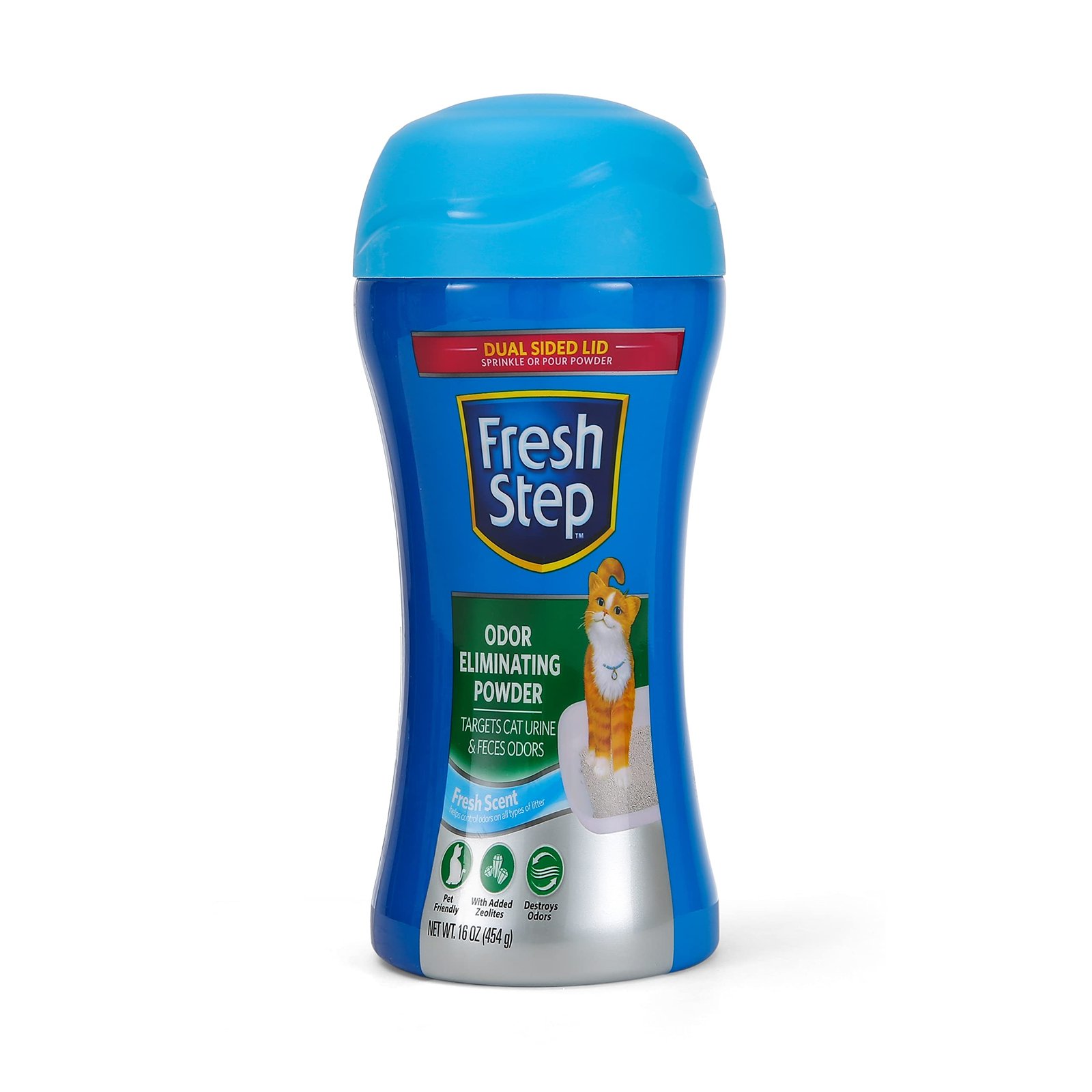 Fresh Step Litter Box Odor Eliminating Powder, 16 oz