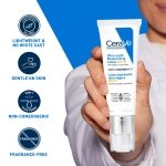 CeraVe Ultra-light Face Moisturizer with SPF 30. Hyaluronic Acid face sunscreen lotion for Men & Women, Normal to Oily & sensitive skin. Fragrance-Free, Oil-Free, Non-Comedogenic, Travel Size 50ML - Image 4
