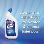 Lysol Toilet Bowl Cleaner, Power, For Cleaning and Disinfecting, Stain Removal, 10x Cleaning power, 3784ml, Bulk Pack of 4 (4 x 946ml) - Image 5