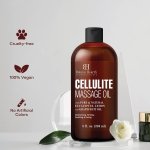 Botanic Hearth Anti Cellulite Massage Oil - Unique Blend of Massage Essential Oils - 8 fl oz - Image 4