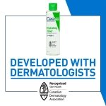 CeraVe Hydrating Toner for Face with Hyaluronic Acid, Niacinamide, and Ceramides for Sensitive Dry Skin | Alcohol-Free, Fragrance-Free, Non Comedogenic | Full Size, 200 mL - Image 5