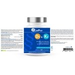 CanPrev D3 & K2 | Organic Coconut Oil | 240 Softgels Helps Build And Maintain Bone Health with Vitamin D3 K2 Vitamin Supplement - Image 3