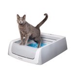 PetSafe ScoopFree Automatic Self-Cleaning Cat Litter Box – Includes Disposable Trays with Crystal Litter, Uncovered