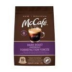 McCafé Dark Roast Espresso Coffee Capsules, Capsules Compatible with Nespresso's Original Range, 10 Count