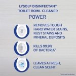 Lysol Toilet Bowl Cleaner, Power, For Cleaning and Disinfecting, Stain Removal, 10x Cleaning power, 3784ml, Bulk Pack of 4 (4 x 946ml) - Image 3