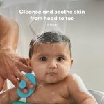 FridaBaby Baby Bath Silicone Brush DermaFrida The Skin Soother Baby Essential for Dry Skin, Cradle Cap and Eczema (2 Pack) - Image 6