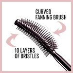 Maybelline New York Lash Sensational Washable Mascara, Blackest Black, (Packaging May Vary) 0.32 Fl Oz (Pack of 1) , K1714600 - Image 4