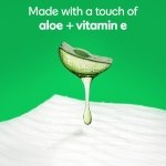 Cottonelle GentlePlus Flushable Wet Wipes with Aloe & Vitamin E, Adult Wet Wipes, 1 Refill Pack, 168 Total Wipes - Image 4
