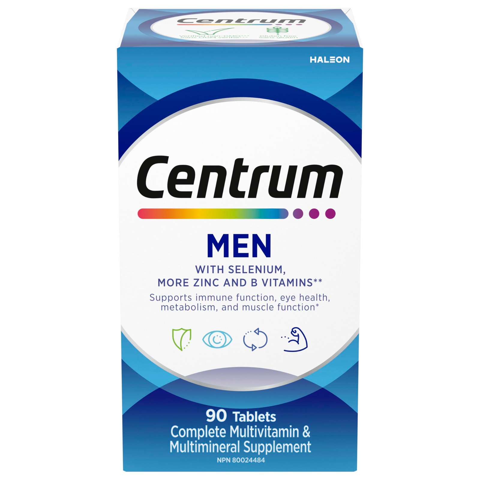 Version 1.0.0 Centrum Men Multivitamins/Minerals Supplement, 90 Tablets (Packaging May Vary) - Image 1