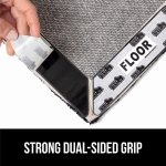 Gorilla Grip Rug Gripper, 8 Pack, Carpet Sticky Pads for Curling Corners and Sides, Keeps Area Rugs in Place, Reusable Dual-Sided Pad Grips Floor Under Area Rugs, Holds Carpets Down on Hardwood Floors - Image 6