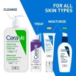CeraVe Facial Moisturizing Lotion Pm | Ultra Lightweight, Night Face Moisturizer With Hyaluronic Acid | Fragrance Free, 89 Milliliters (1 Pack) - Image 3