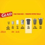 Glad Clear Garbage Bags - Large 90 Litres - 30 Trash Bags, Made in Canada of Global Components - Image 4