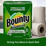 Worldwide Nutrition Bundle Compatible with Bounty Advanced Paper Towel 12 Rolls - Select-A-Size - Superior Absorbency, Strength & Durability - 2-Ply of 101 Sheets Paper Towel Roll Size with Keychain - Image 6