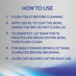 Lysol Toilet Bowl Cleaner, Power, For Cleaning and Disinfecting, Stain Removal, 10x Cleaning power, 3784ml, Bulk Pack of 4 (4 x 946ml) - Image 2