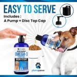 Omega 3 Fish Oil for Dogs - Better Than Salmon Oil for Dogs - Dog Fish Oil Supplement - Reduce Shedding & Itching - Supports Joints, Brain, Heart Health- Dog Skin and Coat Supplement - Fish Oil Liquid - Image 5
