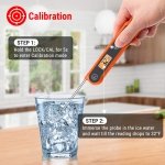 ThermoPro Waterproof Digital Instant Read Meat Thermometer Kitchen Cooking Food Thermometer with Backlight Steak Oil Fry Candy Thermometer - Image 3