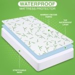 Utopia Bedding Waterproof Mattress Protector Queen Size, Viscose Made from Bamboo Mattress Cover 200 GSM, Fits 17 Inches Deep, Breathable, Fitted Style with Stretchable Pockets - Image 5