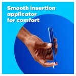Tampax, Pearl Tampons, Plastic Applicator, Regular Absorbency, 50 Count - Image 3